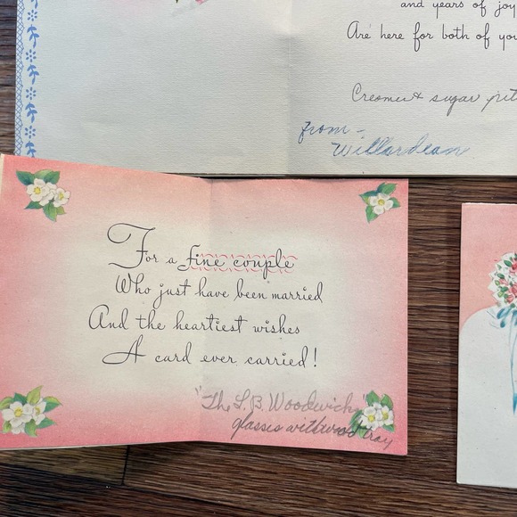 Lot of Kitsch Shower Cards and Wedding Cards - Picture 10 of 16